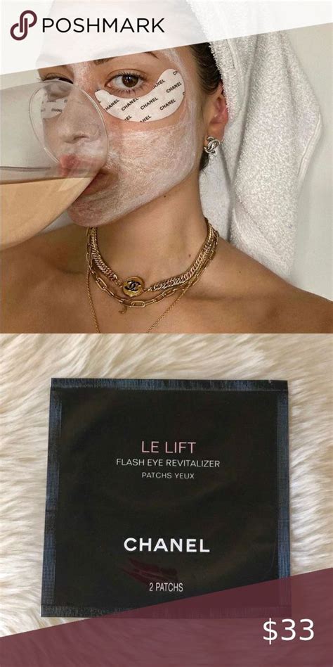 chanel's le lift eye patches